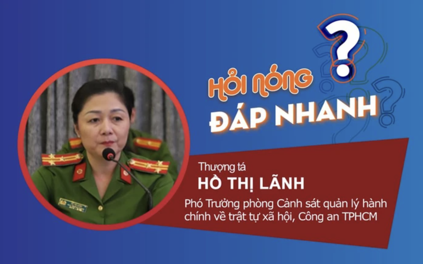 Thông báo quan trọng của Công an TP HCM từ ngày 19-2