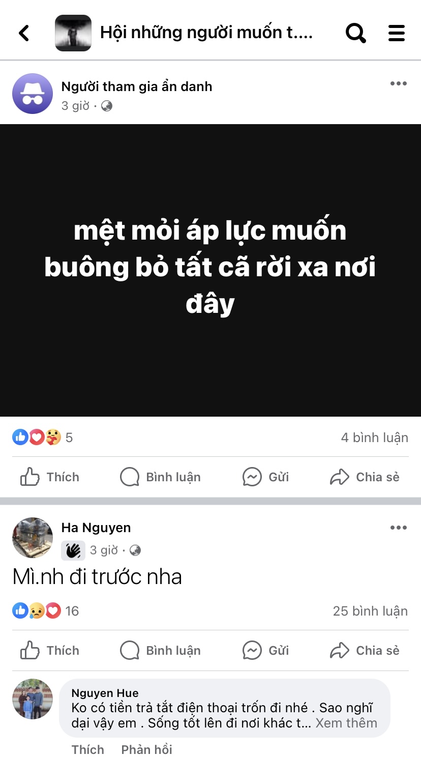 Những hội nhóm “chết người”: Kích động, rủ rê tự tử- Ảnh 4.
