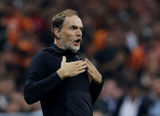 HLV Tuchel đã bớt căng thẳng sau thông báo bị sa thải nhưng sức ép lên ông chưa hề giảm khi Bayern Munich vừa trải qua 3 trận thua liên tiếpẢnh: REUTERS