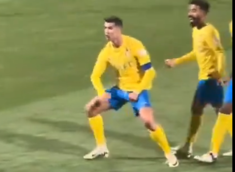 Ronaldo ghi bàn và có hành động phản cảm khi Al-Nassr thắng- Ảnh 1.