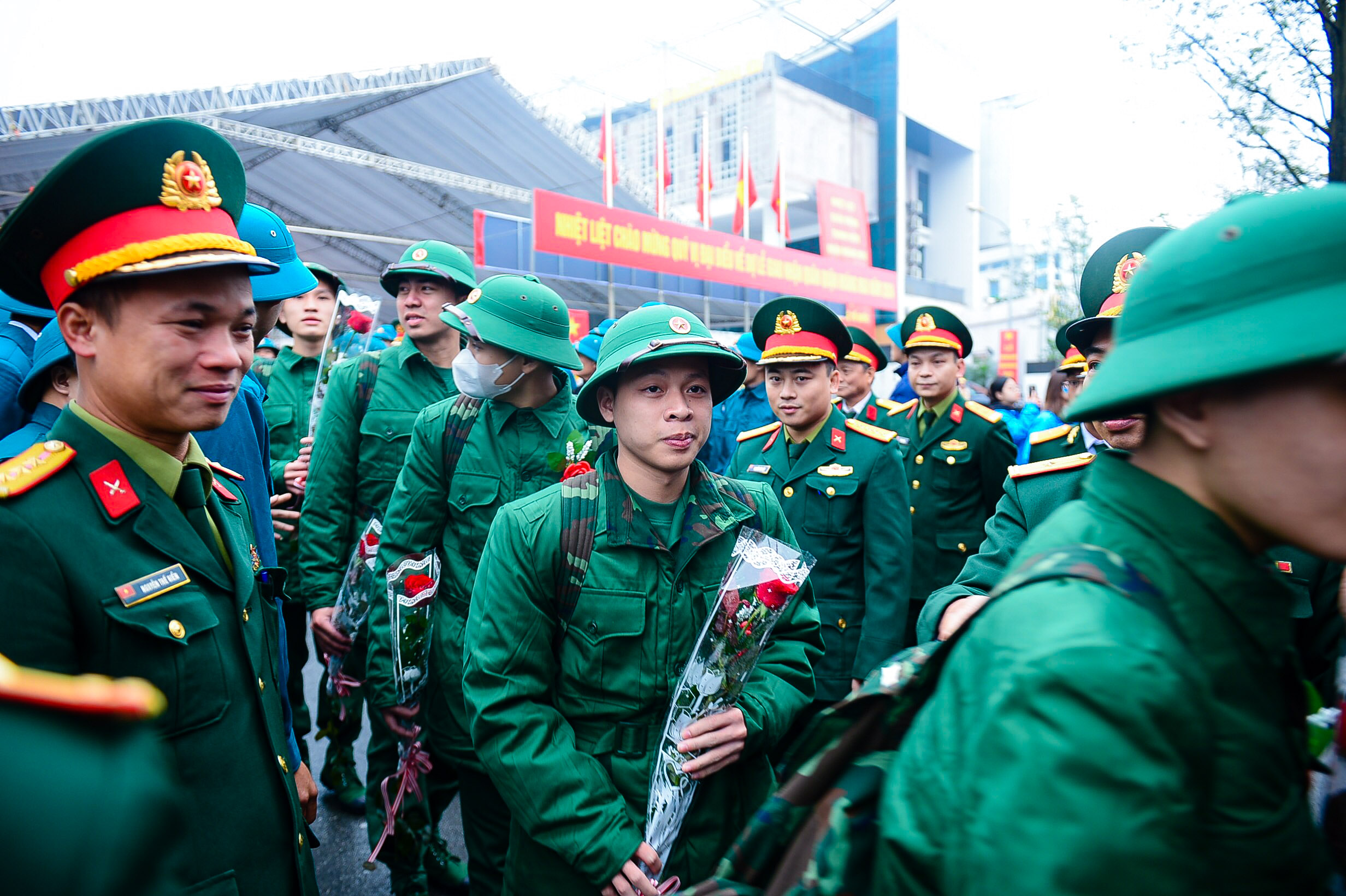 Gần 4.500 tân binh Thủ đô hào hứng lên đường nhập ngũ- Ảnh 14.