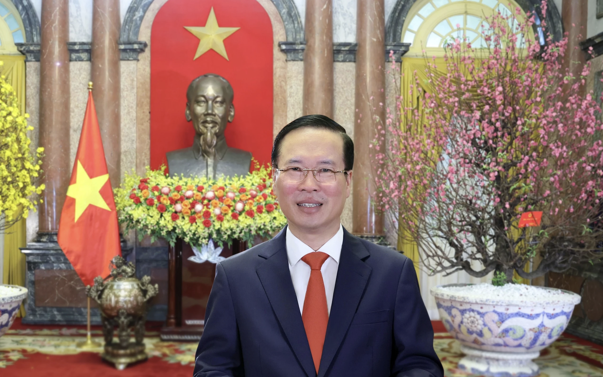 Video: Thông điệp chúc Tết Giáp Thìn 2024 của Chủ tịch nước Võ Văn Thưởng