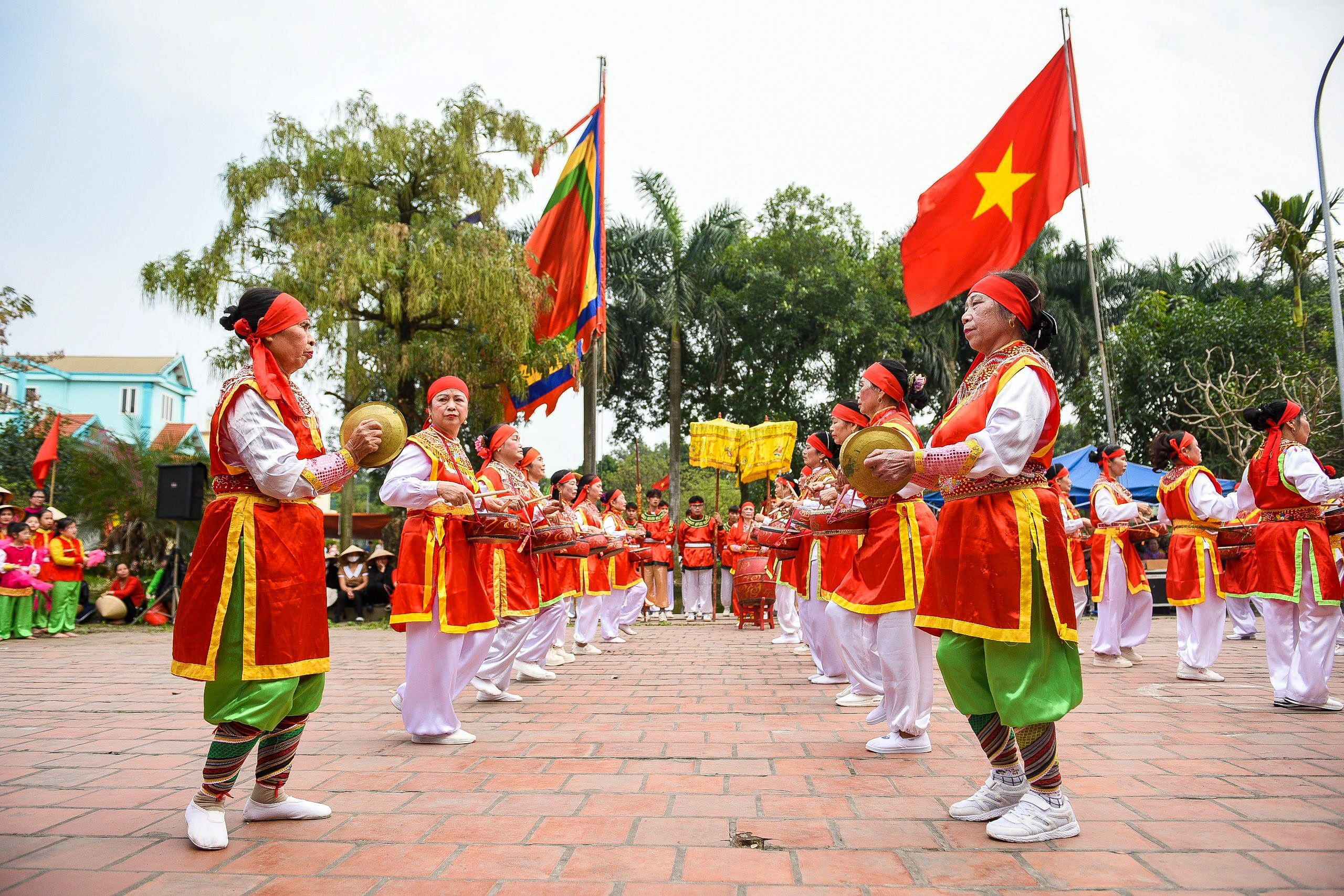 Độc đáo lễ hội kén rể ở ngoại thành Hà Nội- Ảnh 3.