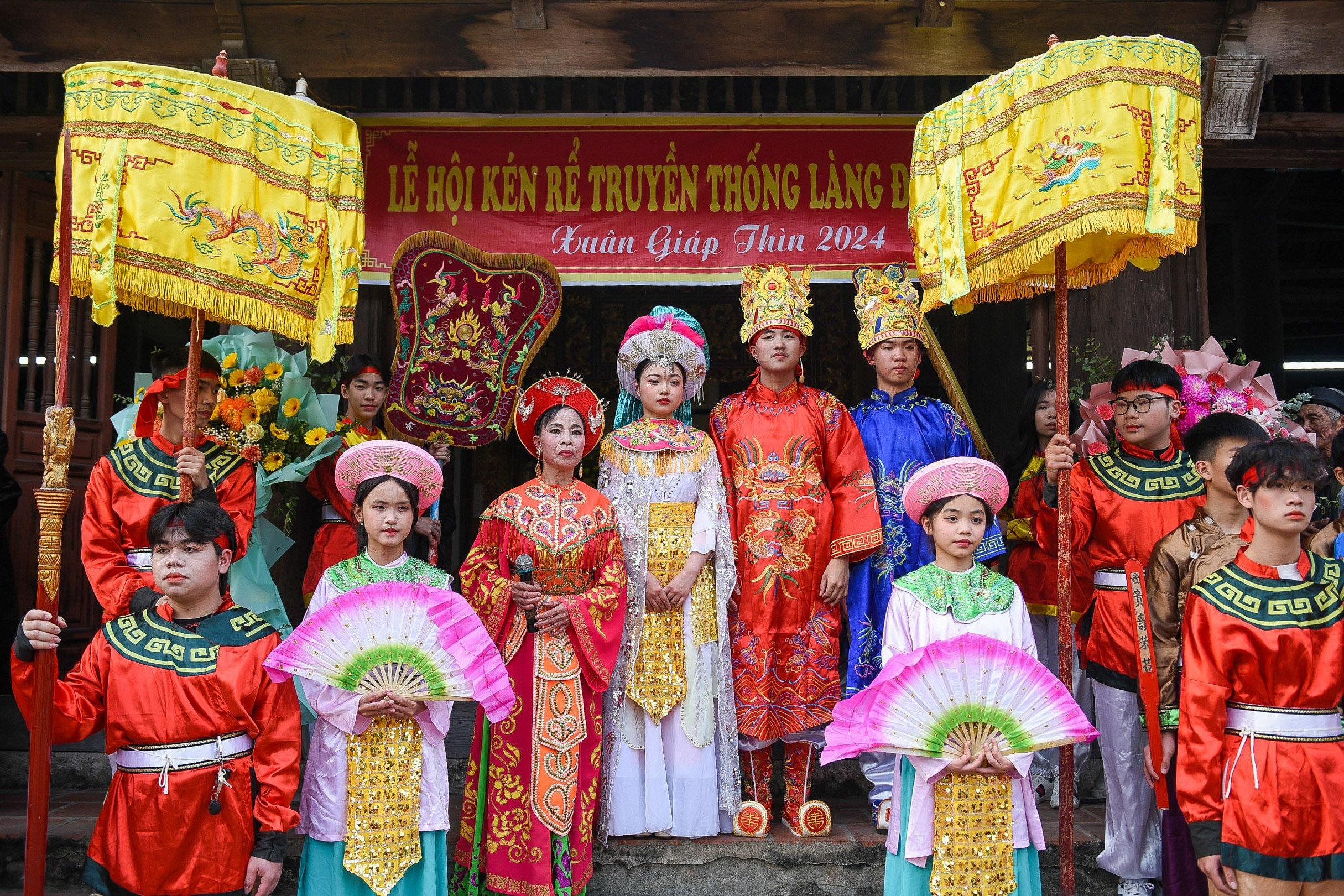 Độc đáo lễ hội kén rể ở ngoại thành Hà Nội- Ảnh 13.