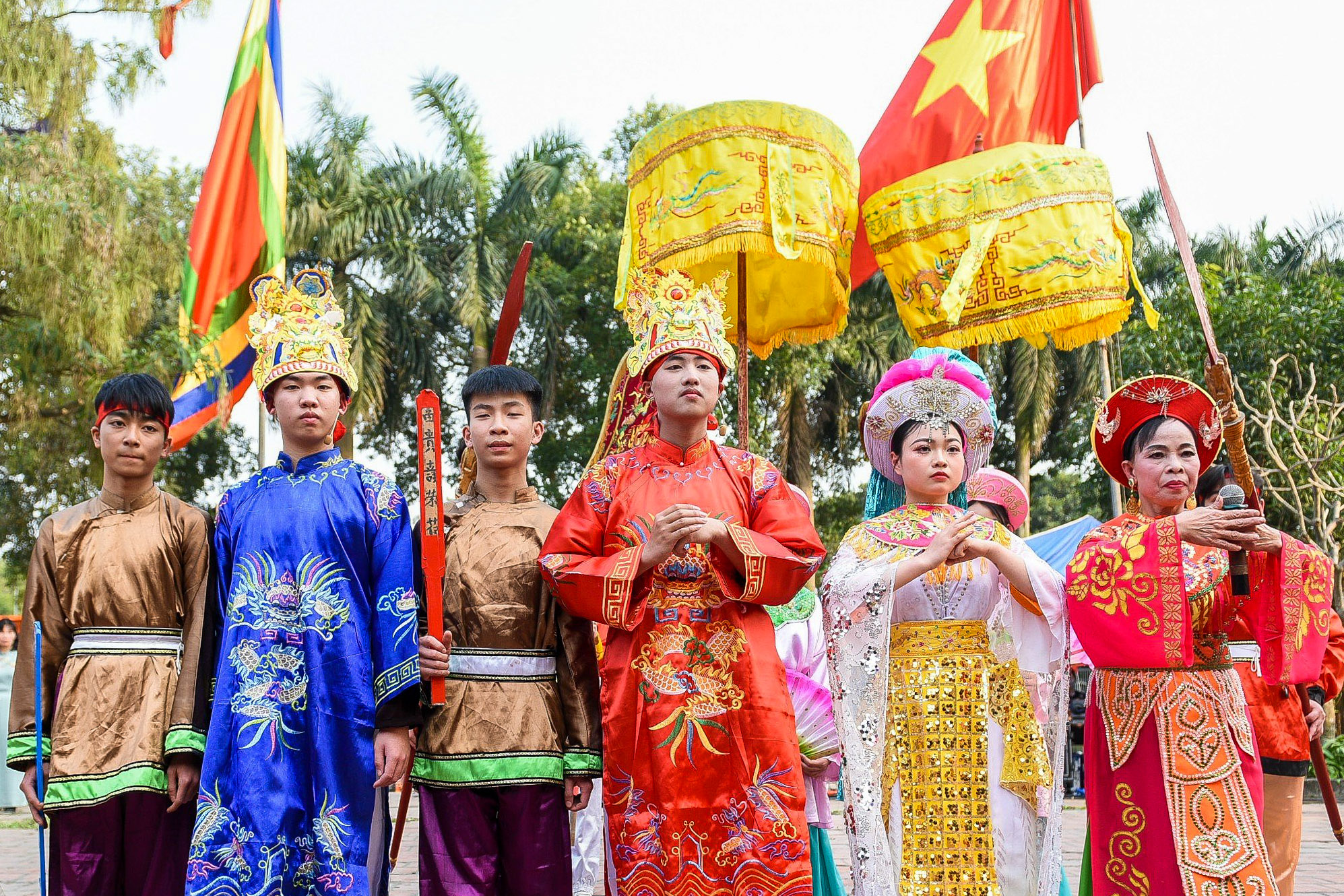Độc đáo lễ hội kén rể ở ngoại thành Hà Nội- Ảnh 7.