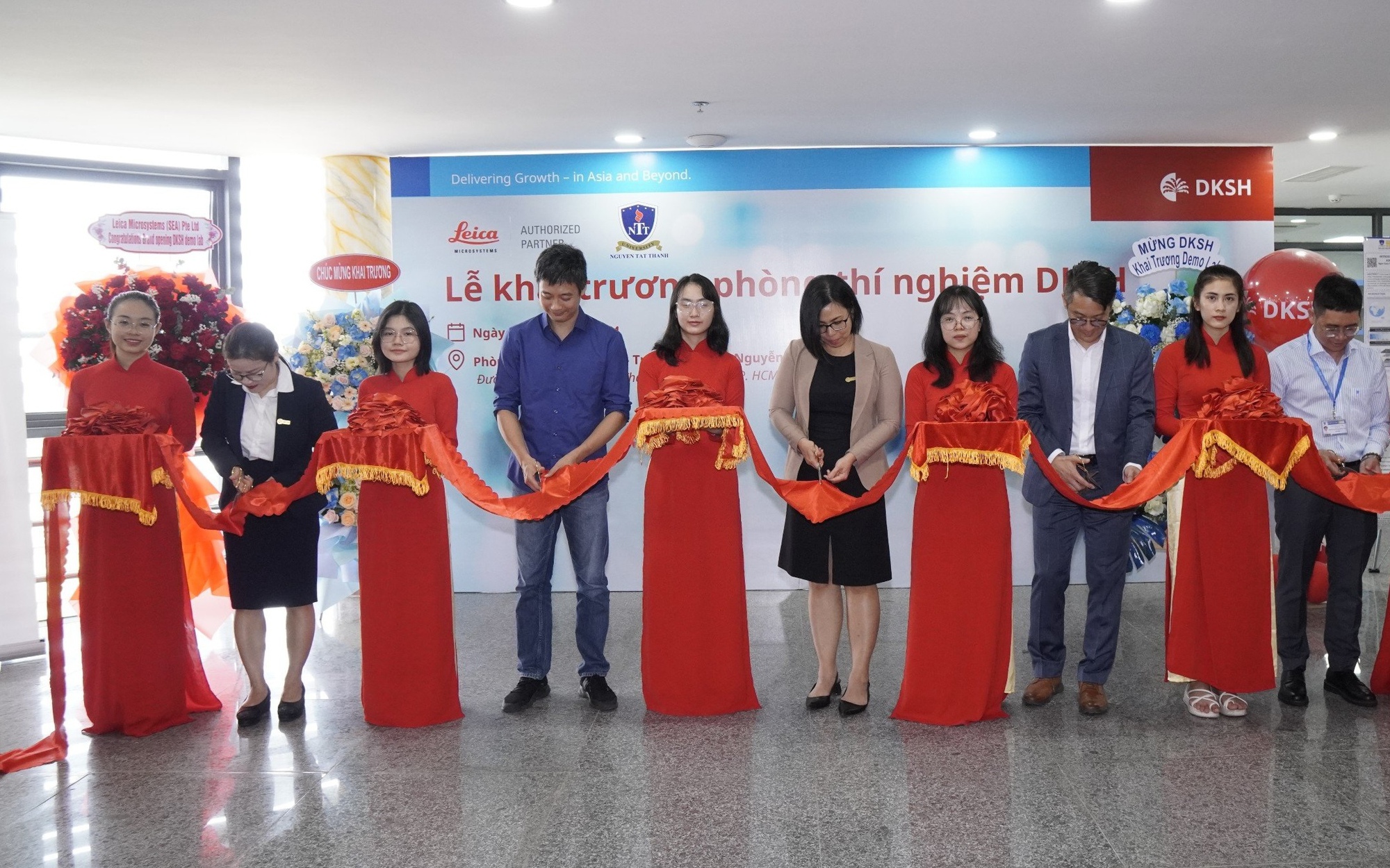DKSH nâng cấp phòng thí nghiệm tại Trường ĐH Nguyễn Tất Thành