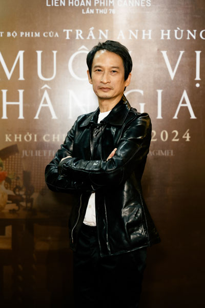 Đạo diễn Trần Anh Hùng tại buổi ra mắt phim “Muôn vị nhân gian”. (Ảnh do nhân vật cung cấp)
