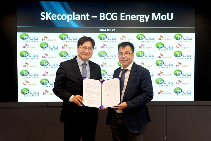SK Ecoplant Hàn Quốc bắt tay BCG Energy đầu tư năng lượng tái tạo tại Việt Nam- Ảnh 1.