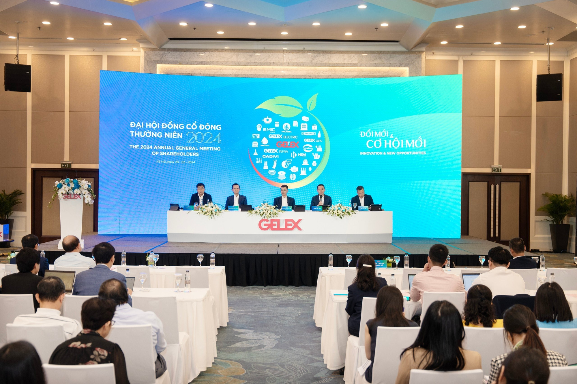 Tập đoàn GELEX tổ chức thành công Đại hội đồng cổ đông 2024- Ảnh 1. Tập đoàn GELEX tổ chức thành công Đại hội đồng cổ đông 2024- Ảnh 1.
