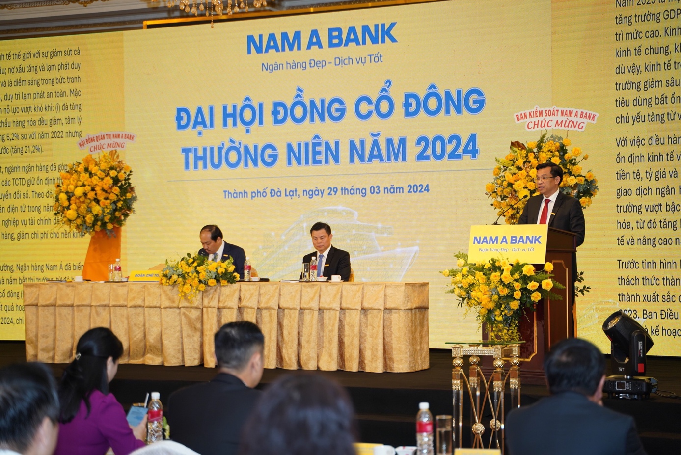 Nam A Bank tổ chức thành công Đại hội đồng cổ đông thường niên năm 2024 với những quyết sách chiến lược- Ảnh 2.