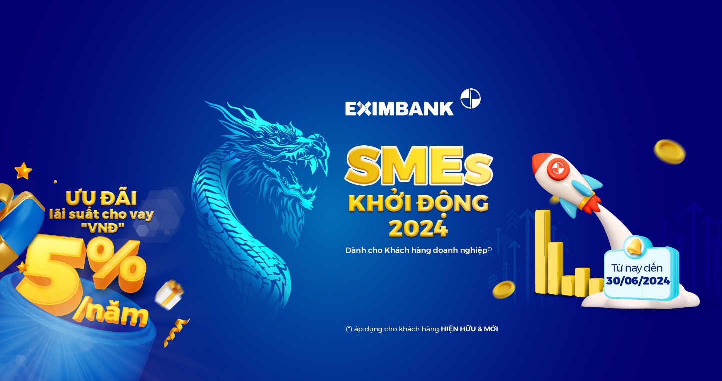 Kỷ niệm 35 năm thành lập: Eximbank tung chương trình cho vay ưu đãi “SMEs – Khởi động 2024”- Ảnh 1.