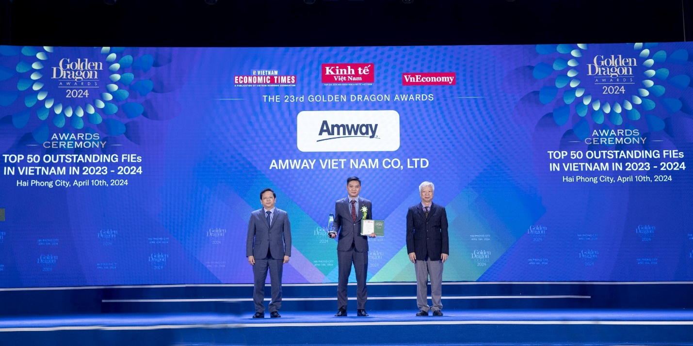 Amway Việt Nam đạt danh hiệu doanh nghiệp phát triển nền kinh tế xanh bền vững- Ảnh 1.