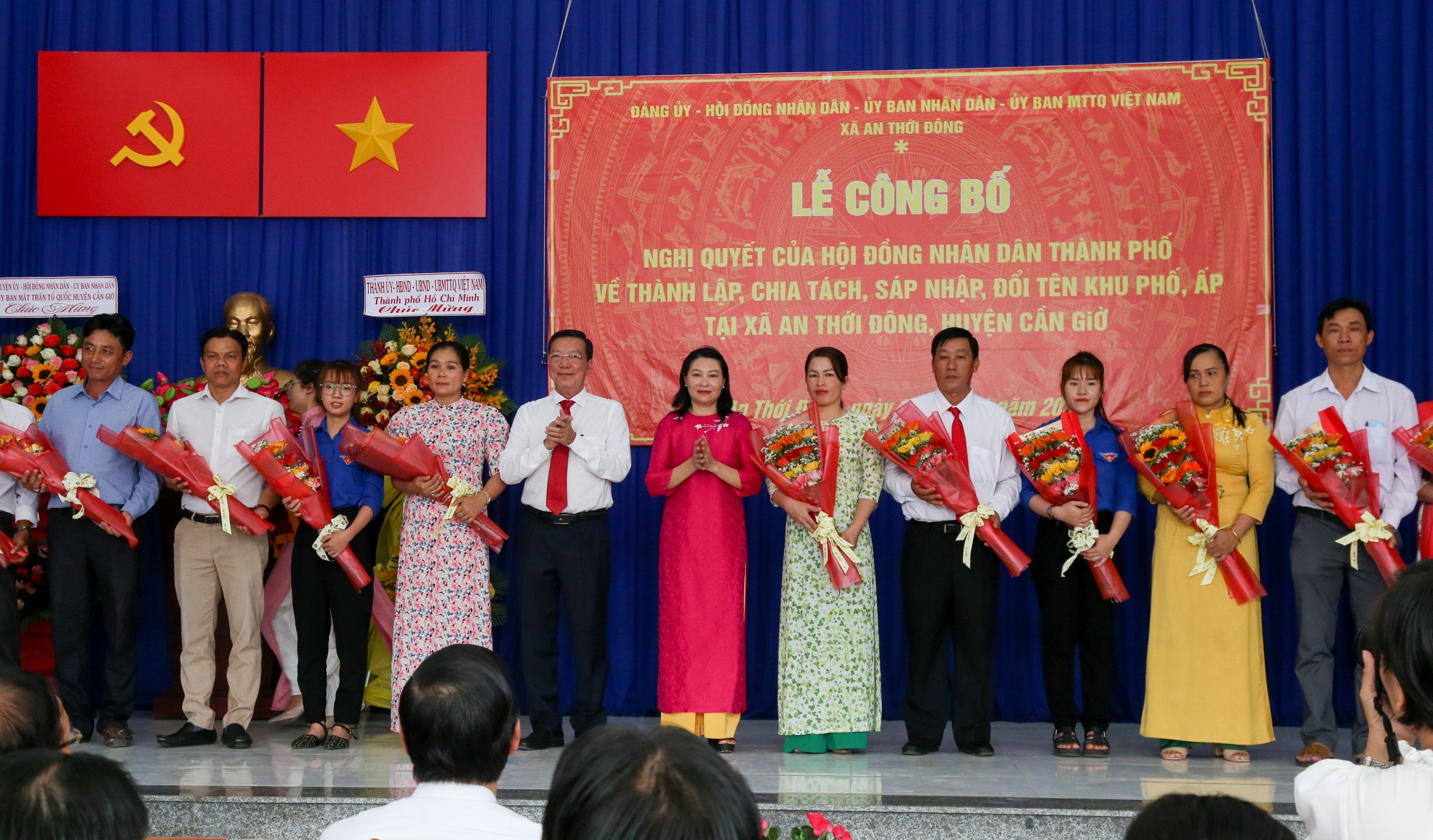 Chủ tịch UBND TP HCM dự lễ công bố ấp mới ở Cần Giờ- Ảnh 2.