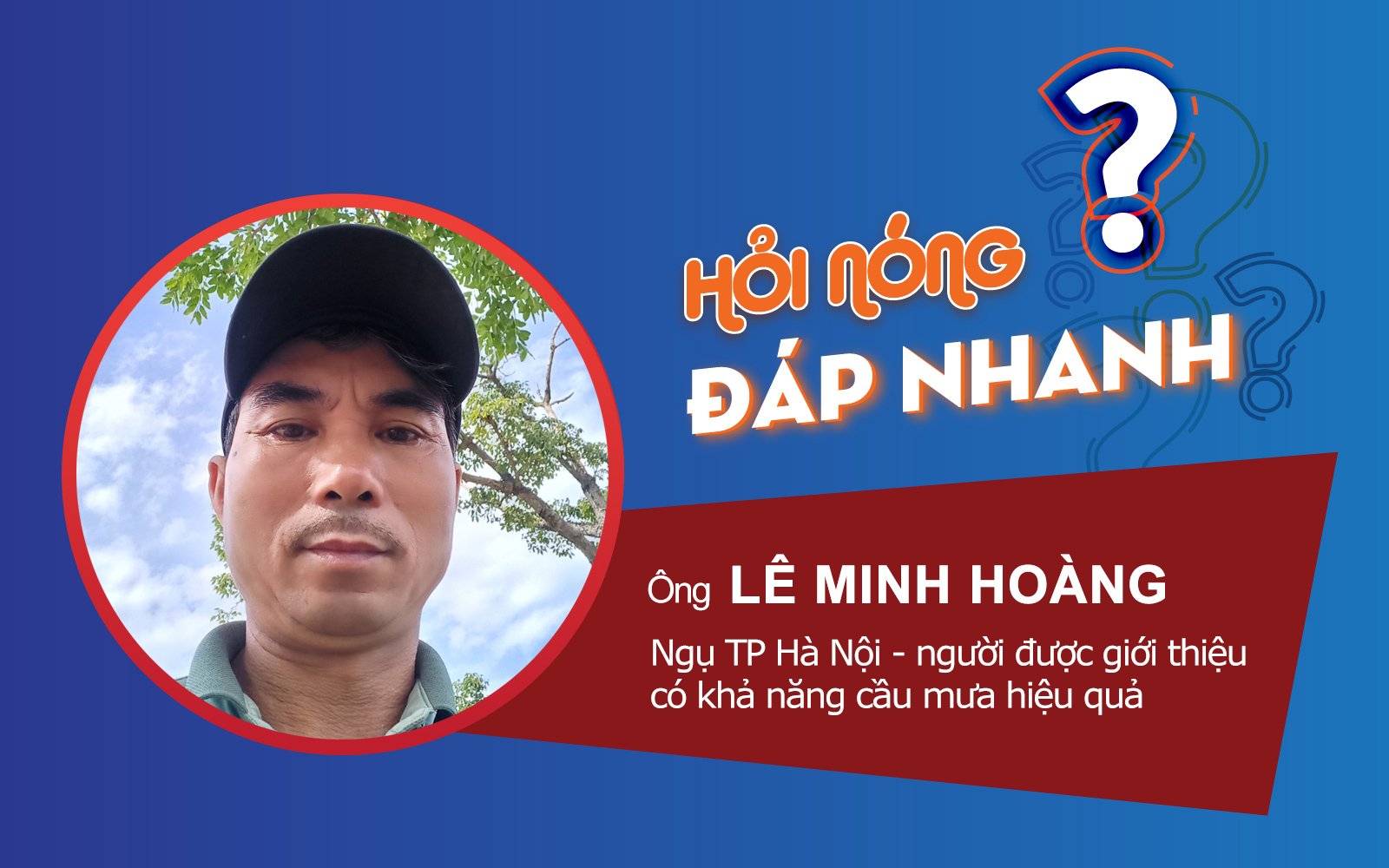 Ông Lê Minh Hoàng - người 