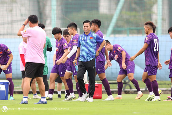 HLV Hoàng Anh Tuấn sẽ chứng tỏ năng lực của mình tại Giải U23 châu Á 2024Ảnh: VFF