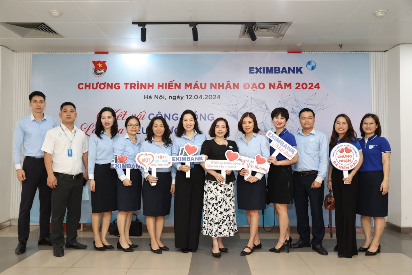 Eximbank tổ chức ngày hội hiến máu vì cộng đồng năm 2024- Ảnh 1.