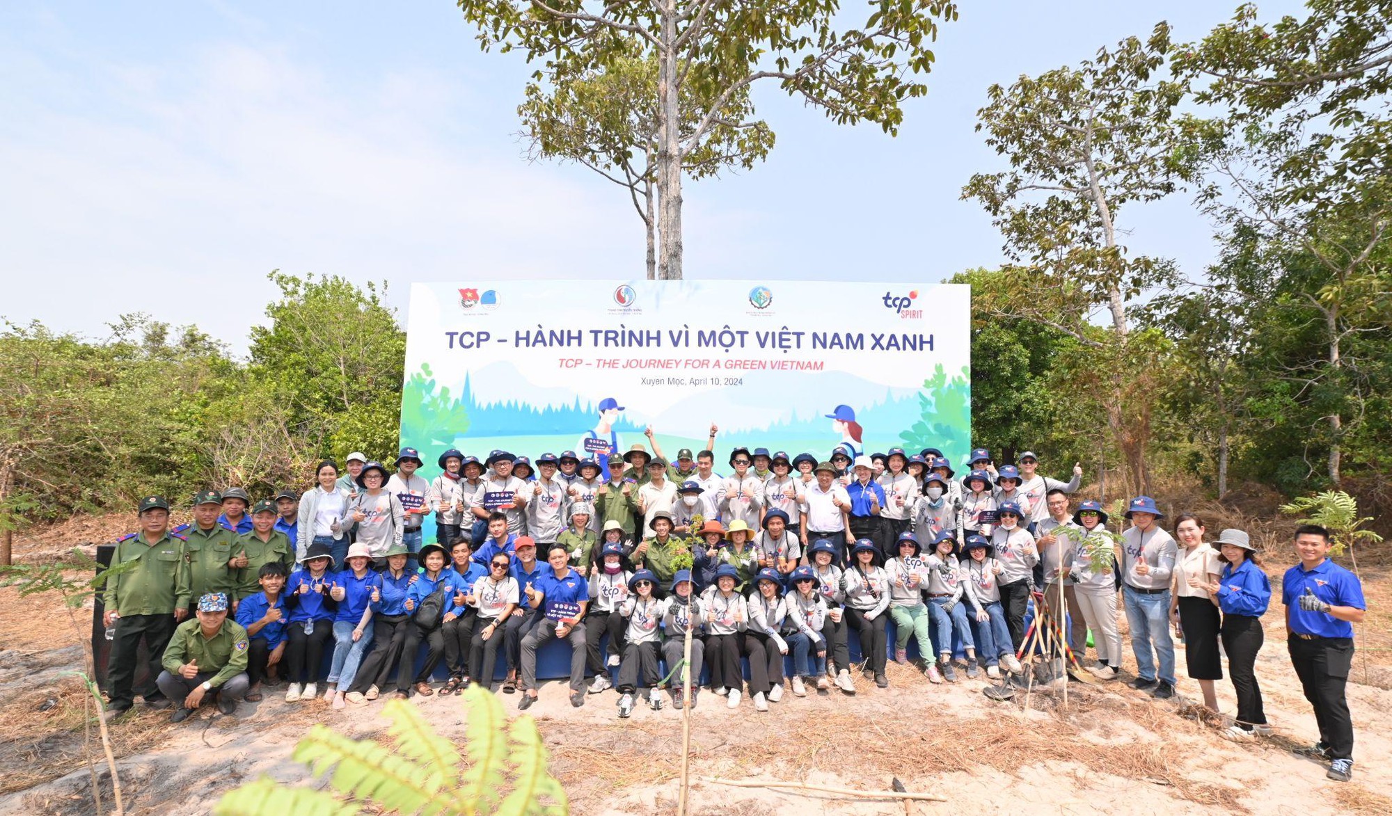2.700 cây lim được trồng tại tỉnh Bà Rịa Vũng Tàu cho Việt Nam thêm xanh- Ảnh 1.