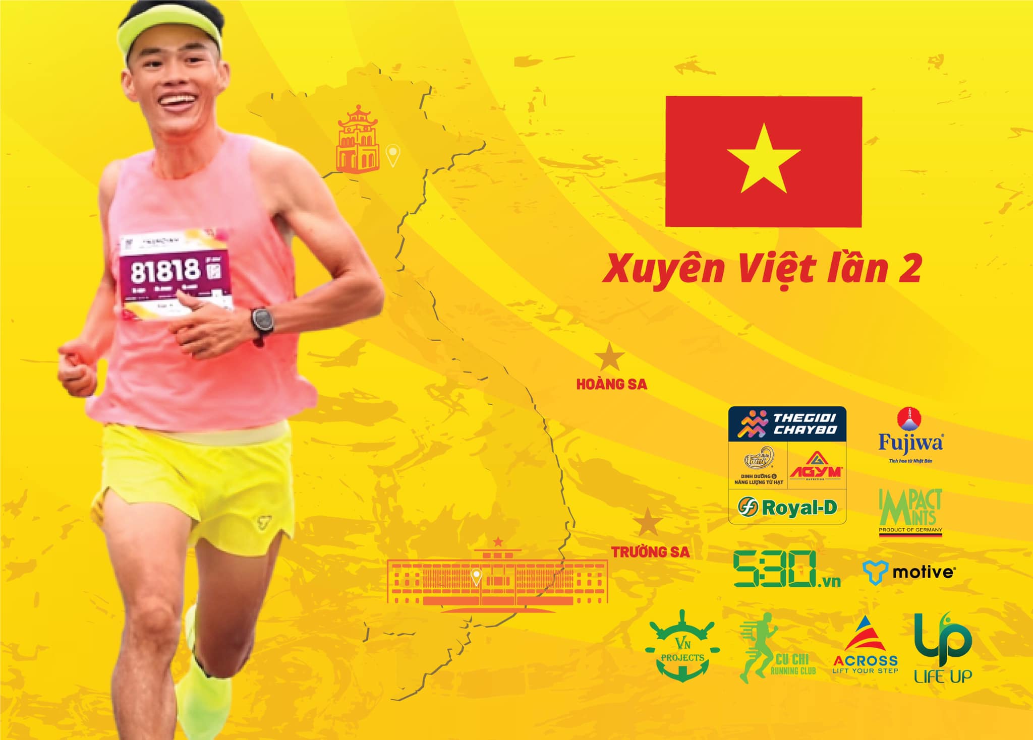 Dị nhân" Nguyễn Văn Long và cuộc chạy bộ xuyên Việt 1.846 km