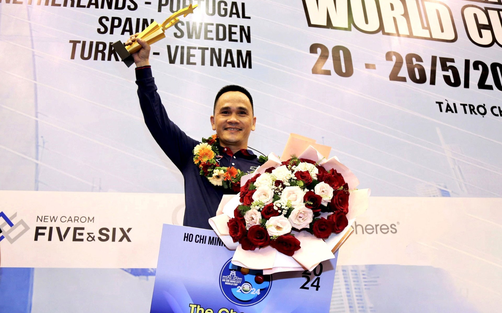 World Cup billiards và dấu ấn Trần Đức Minh