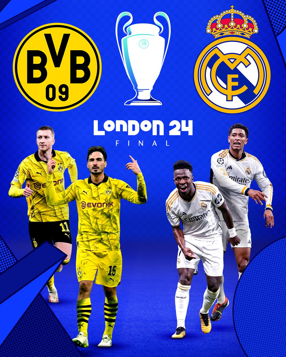 Champions League: Real Madrid quyết ngăn Dortmund viết tiếp "chuyện cổ tích"