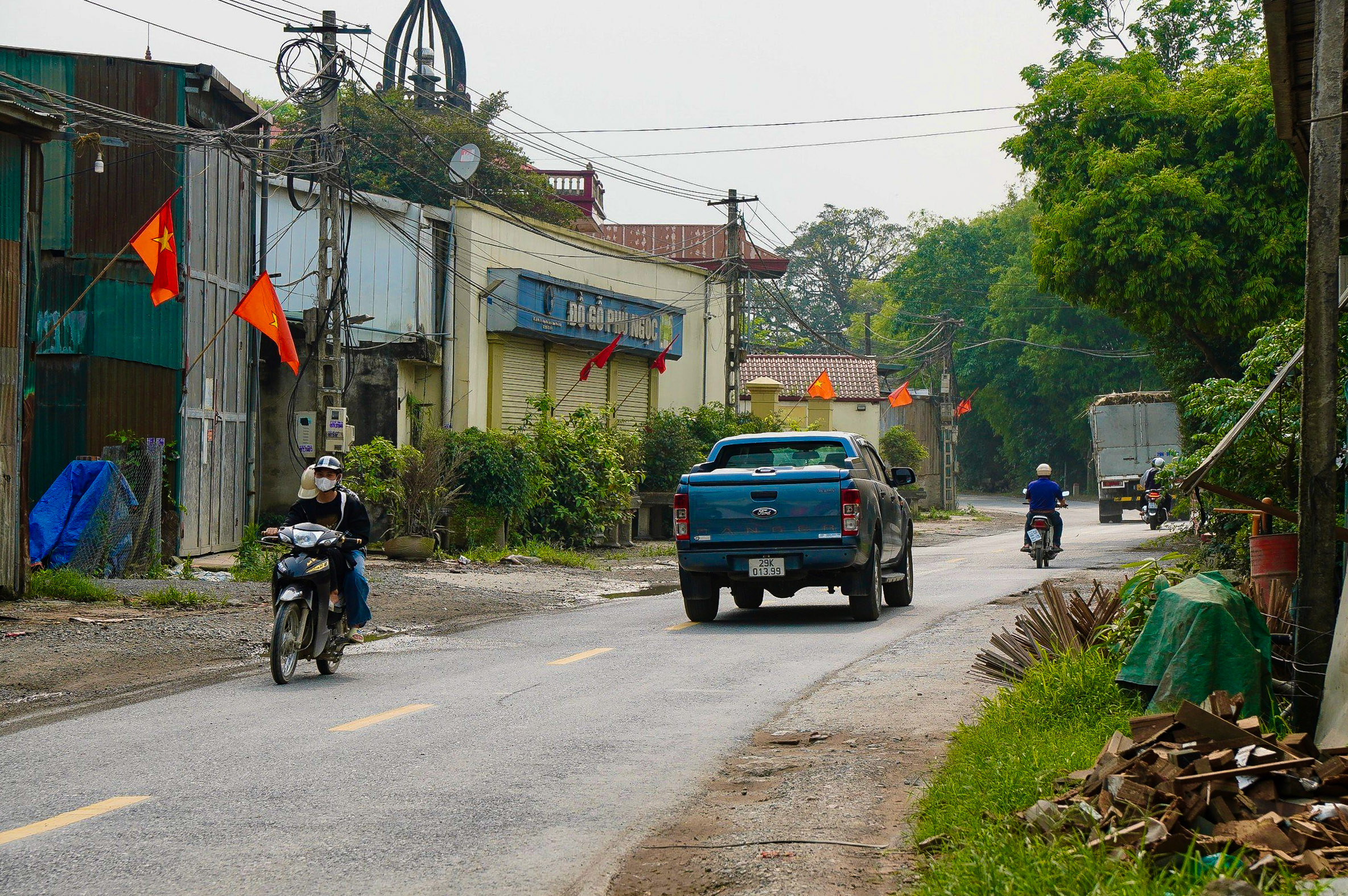 Hiện trạng tuyến đường dài hơn 7 km sắp được đầu tư hơn 300 tỉ để mở rộng- Ảnh 6.