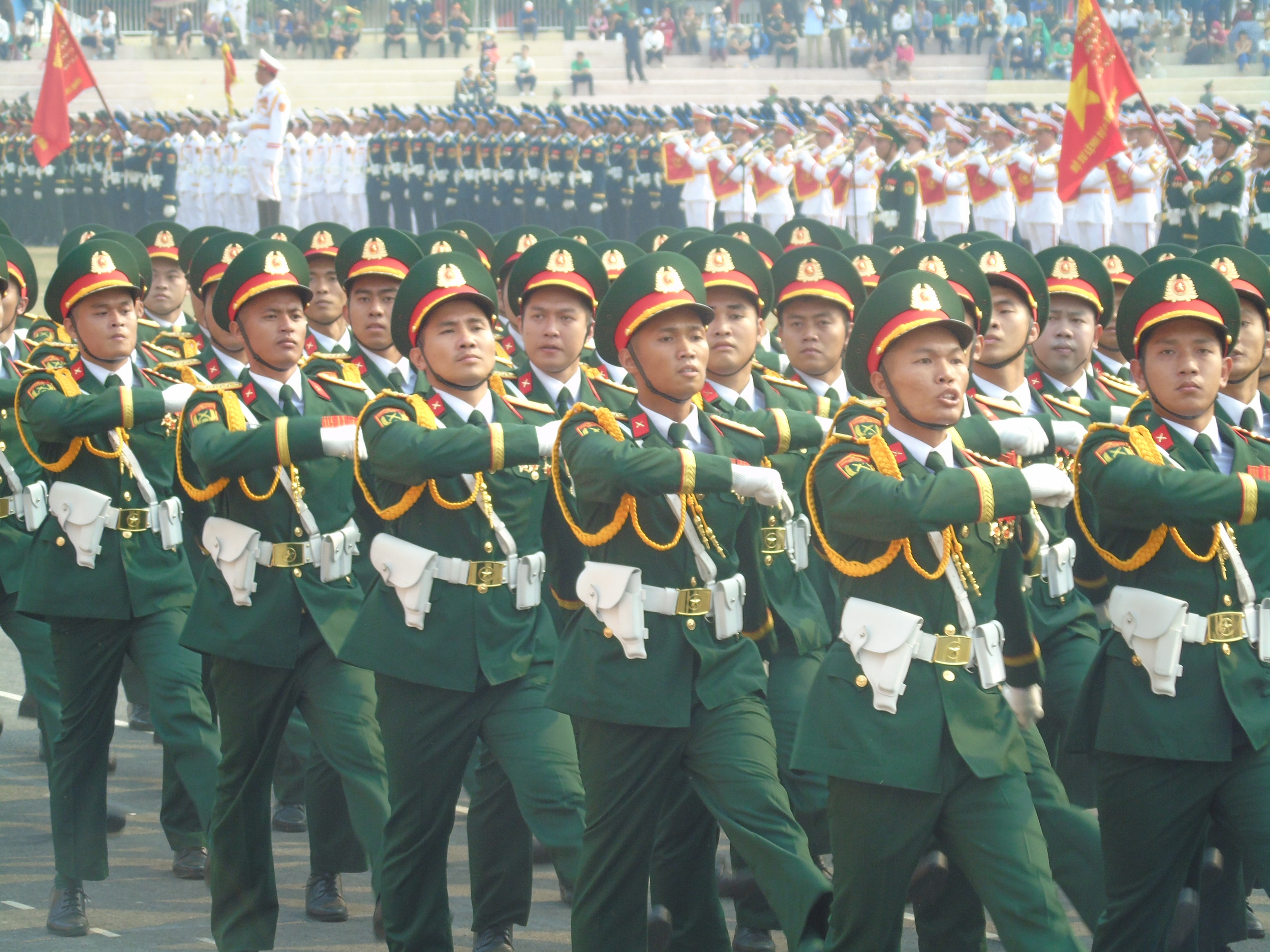 Hình ảnh ấn tượng Tổng duyệt Lễ kỷ niệm 70 năm Chiến thắng Điện Biên Phủ- Ảnh 12.