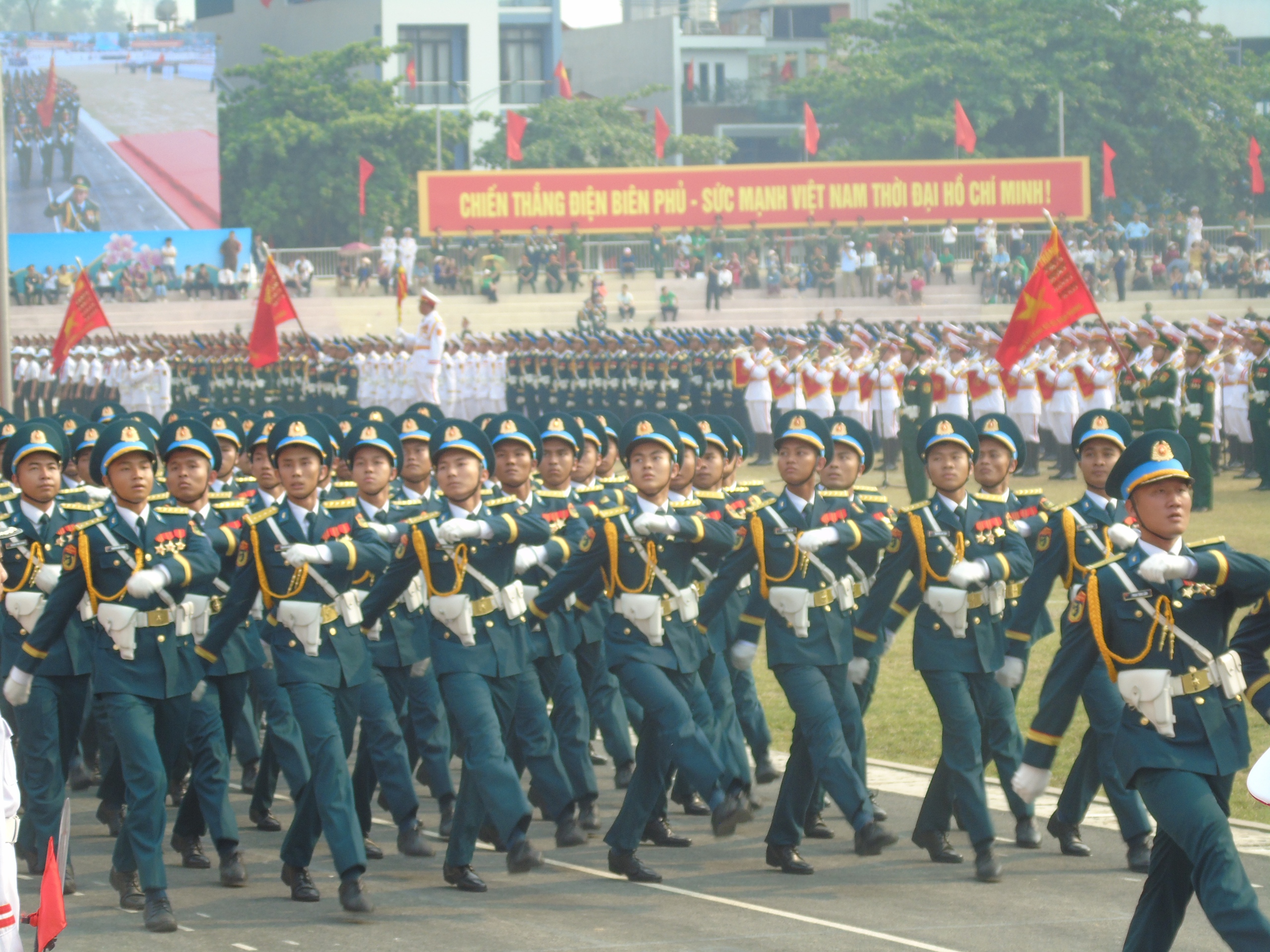 Hình ảnh ấn tượng Tổng duyệt Lễ kỷ niệm 70 năm Chiến thắng Điện Biên Phủ- Ảnh 14.