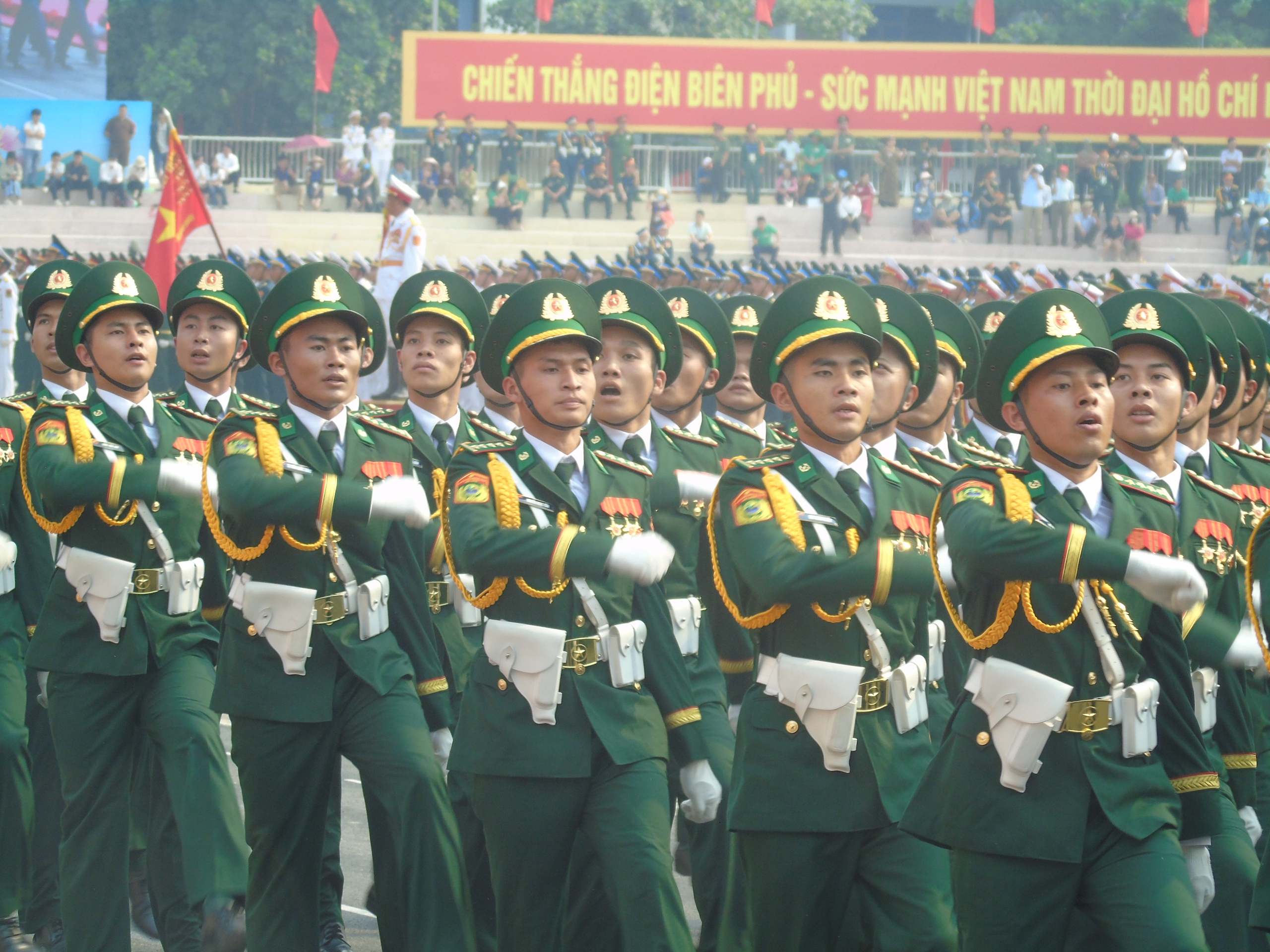 Hình ảnh ấn tượng Tổng duyệt Lễ kỷ niệm 70 năm Chiến thắng Điện Biên Phủ- Ảnh 15.