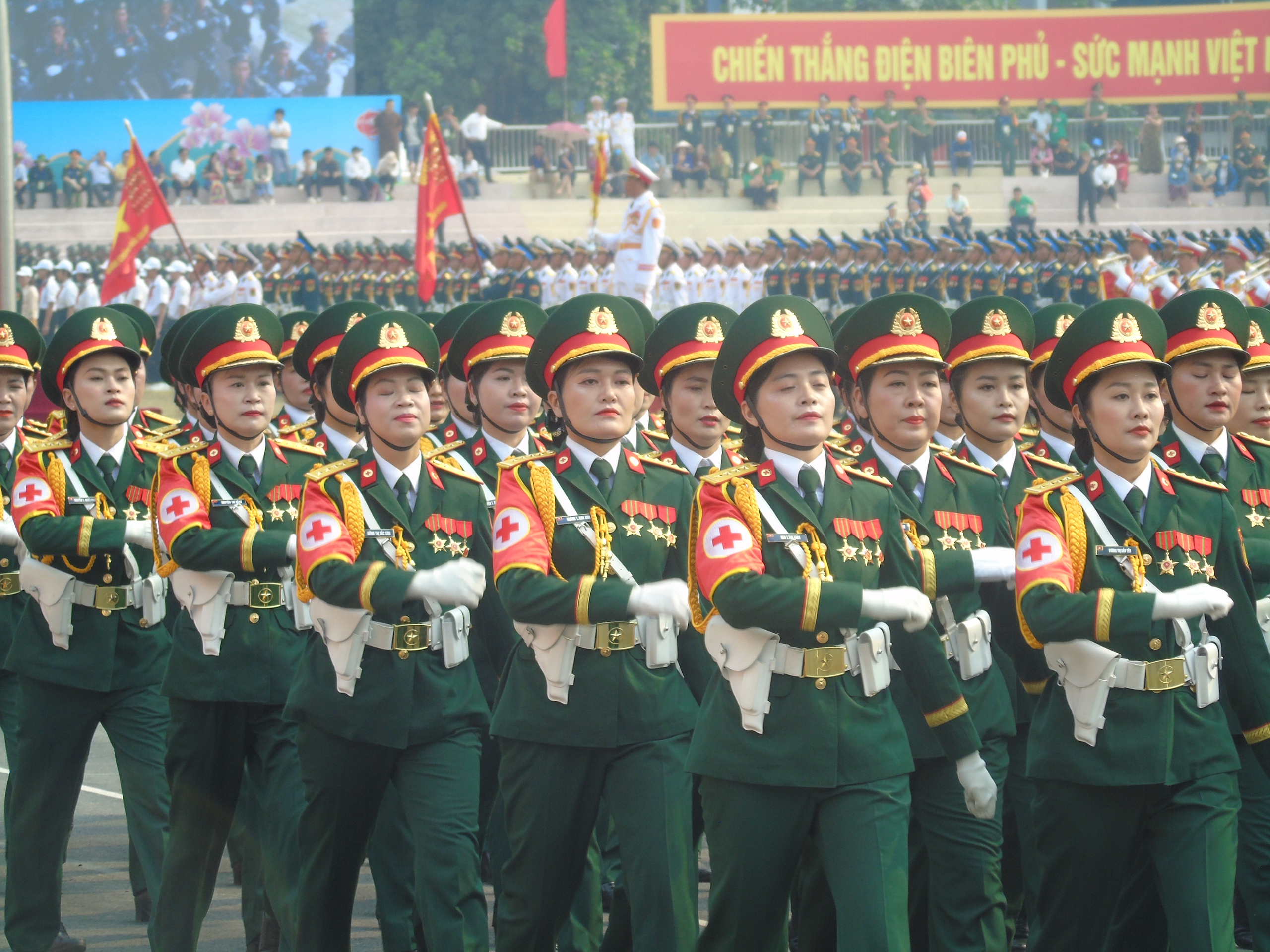 Hình ảnh ấn tượng Tổng duyệt Lễ kỷ niệm 70 năm Chiến thắng Điện Biên Phủ- Ảnh 17.