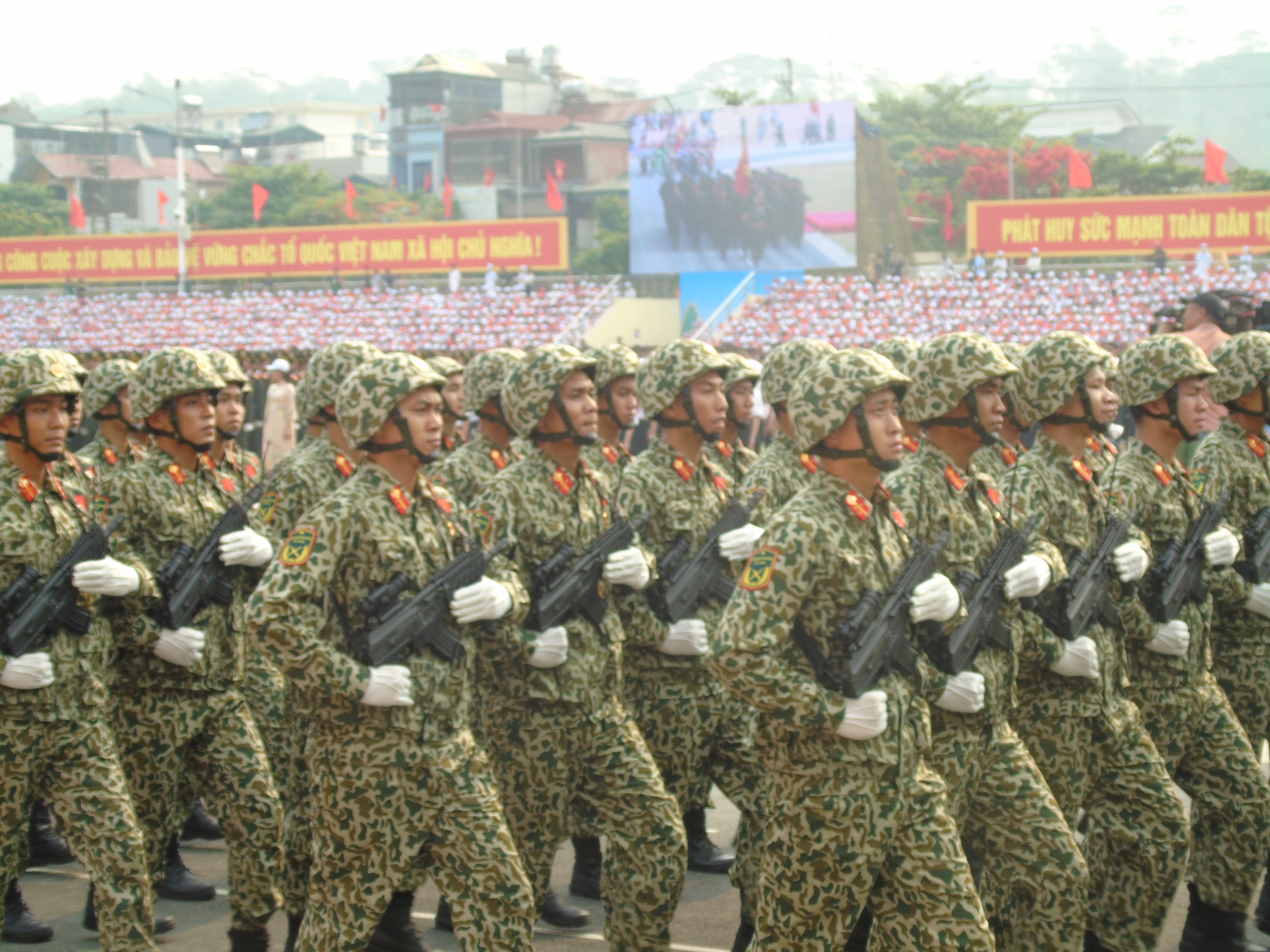 Hình ảnh ấn tượng Tổng duyệt Lễ kỷ niệm 70 năm Chiến thắng Điện Biên Phủ- Ảnh 23.
