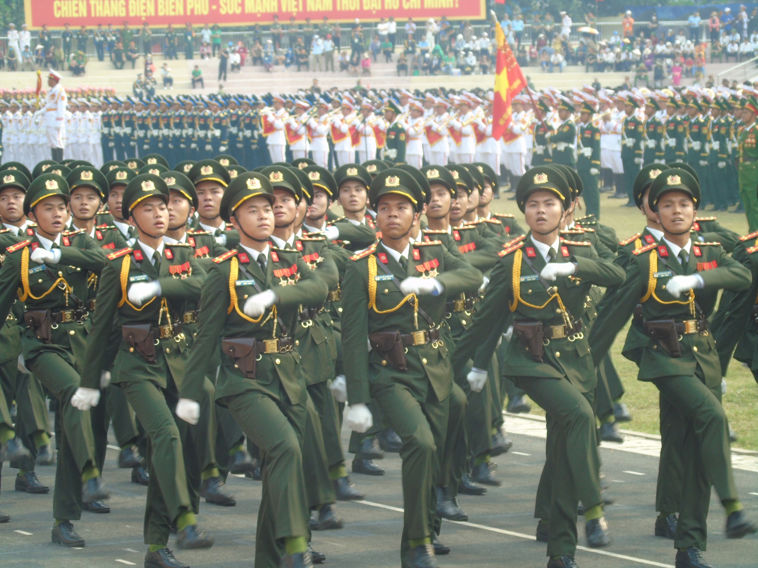 Hình ảnh ấn tượng Tổng duyệt Lễ kỷ niệm 70 năm Chiến thắng Điện Biên Phủ- Ảnh 29.