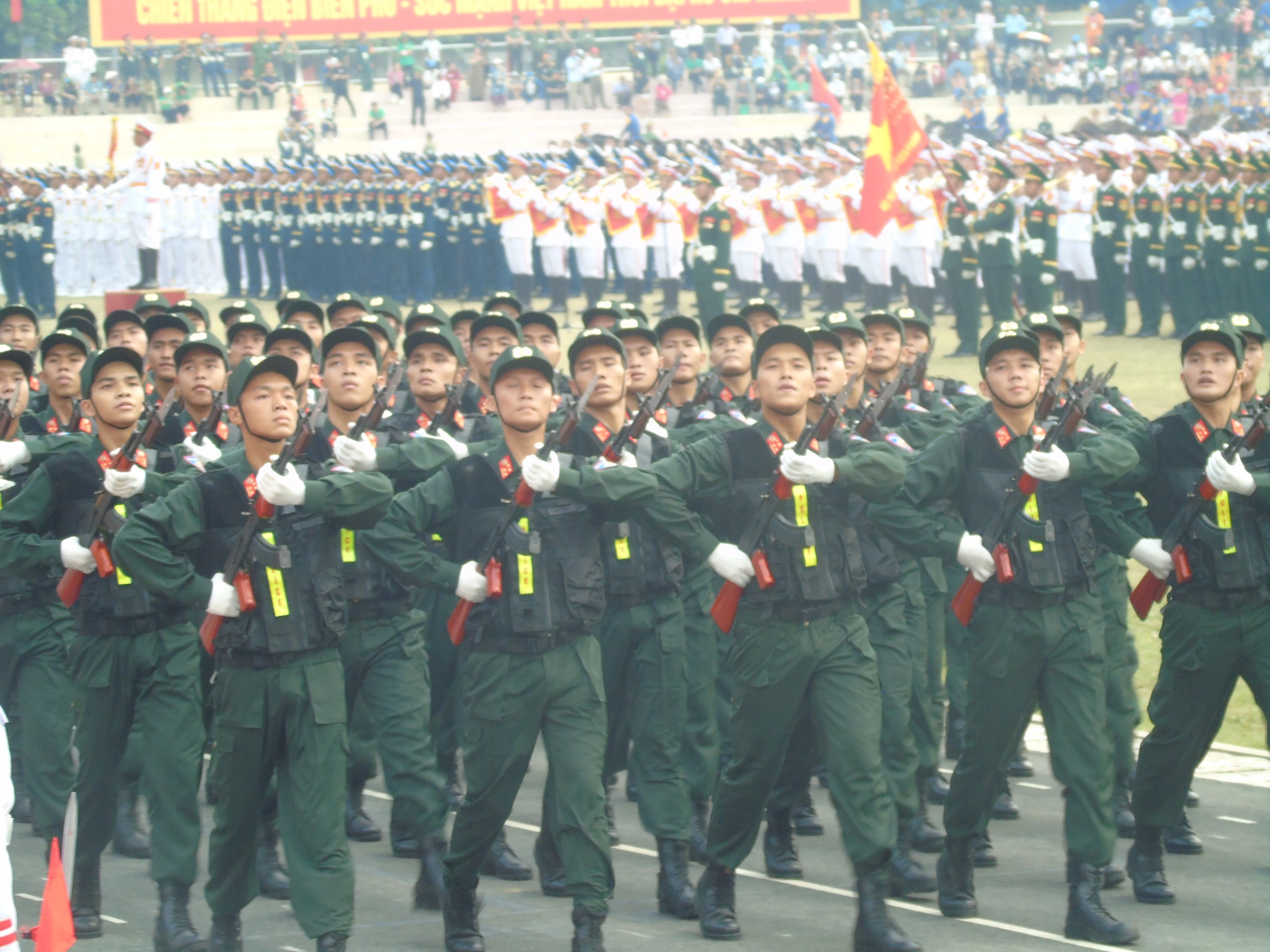 Hình ảnh ấn tượng Tổng duyệt Lễ kỷ niệm 70 năm Chiến thắng Điện Biên Phủ- Ảnh 33.