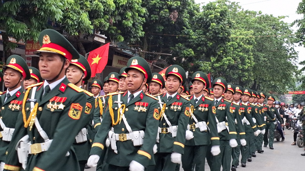 Hình ảnh ấn tượng Tổng duyệt Lễ kỷ niệm 70 năm Chiến thắng Điện Biên Phủ- Ảnh 46.