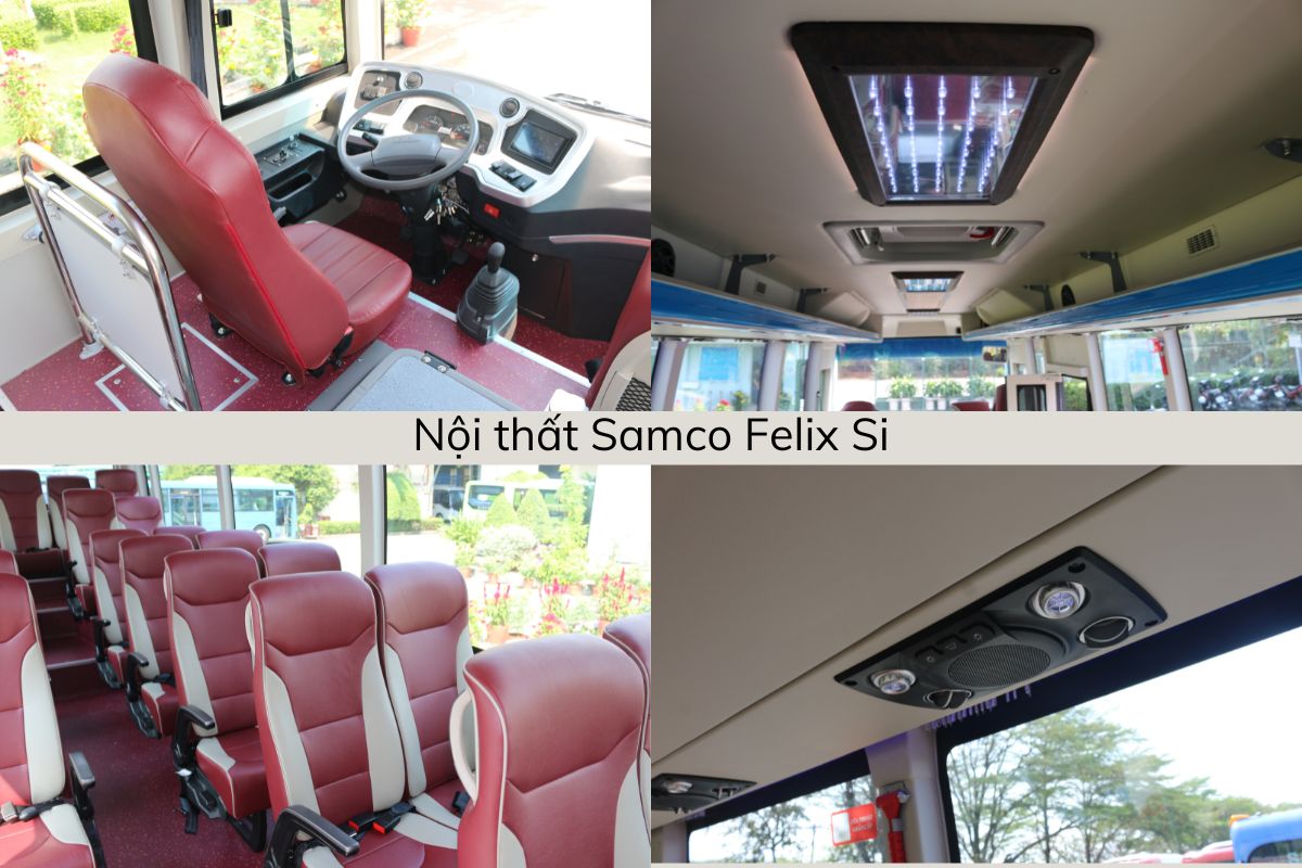 “May mắn thành công cùng bạn trên mọi nẻo đường” với xe khách Samco Felix Si - Ảnh 3.