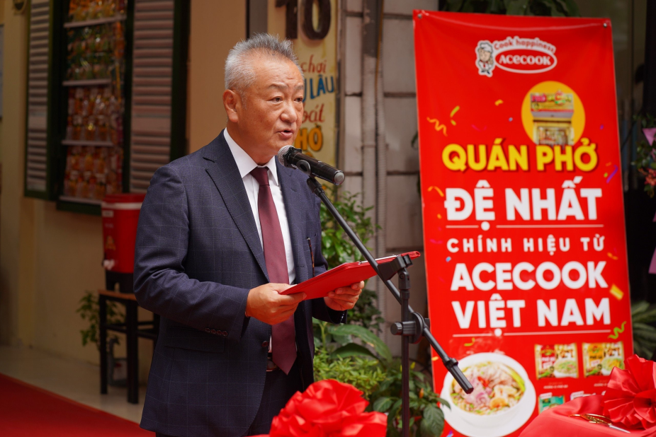 Acecook Việt Nam khai trương quán Phở ăn liền Đệ Nhất tại Hà Nội- Ảnh 1.