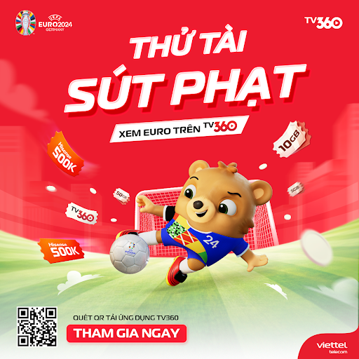 “Xem Euro trên TV360 trúng quà cực đã”, cơ hội trúng quà mỗi ngày và xem sớm nhất EURO 2024- Ảnh 2.