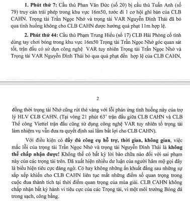 Thắng đậm, CLB Công an Hà Nội vẫn gửi công văn chất vấn trọng tài- Ảnh 6.