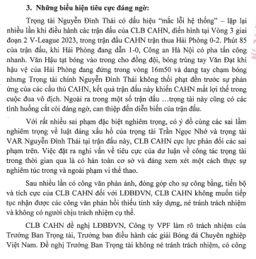 Thắng đậm, CLB Công an Hà Nội vẫn gửi công văn chất vấn trọng tài- Ảnh 7.