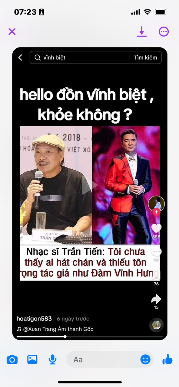 Nhạc sĩ Trần Tiến, Đàm Vĩnh Hưng lên tiếng sau thông tin về người hát chán...- Ảnh 1.