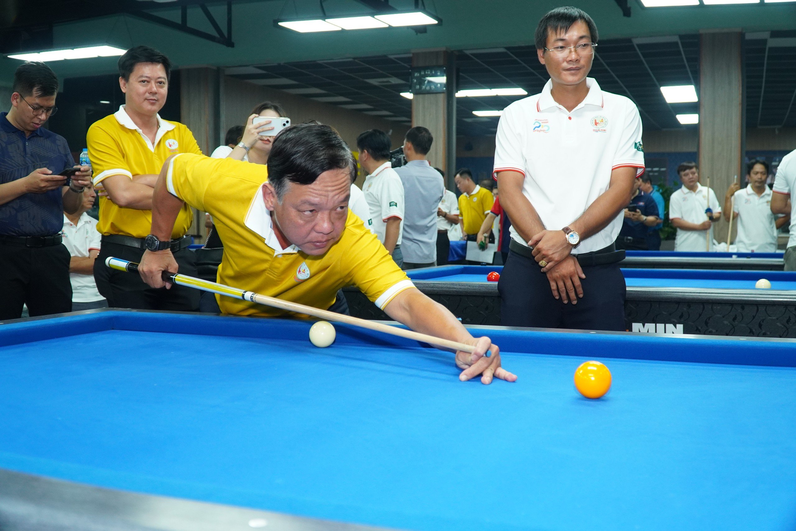 Hơn 100 cơ thủ tranh tài tại Giải Billiards Báo chí ĐBSCL- Ảnh 9.