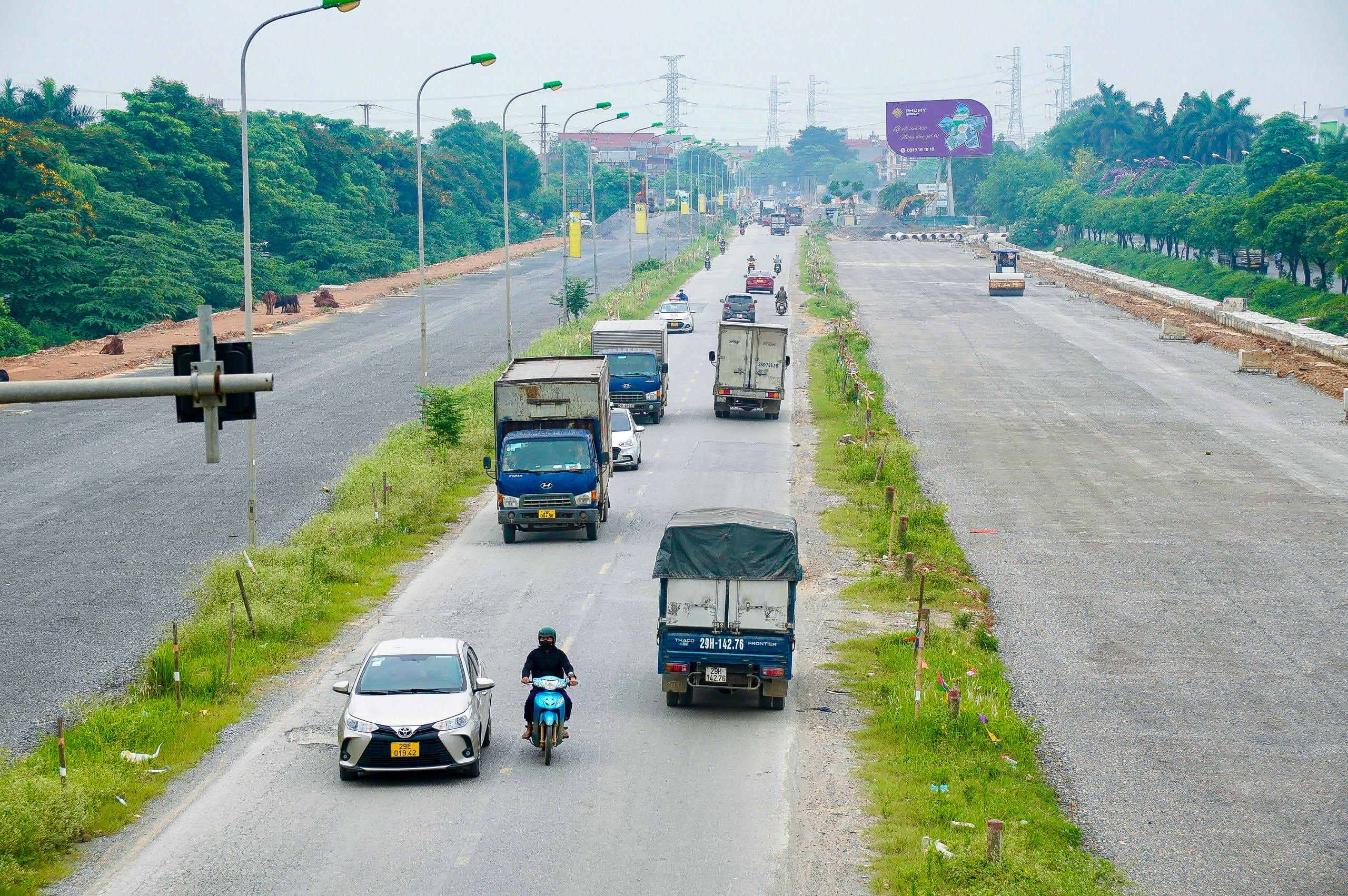 Hiện trạng tuyến đường được đầu tư hơn 8.100 tỉ đồng sau hơn 1 năm thi công- Ảnh 14.