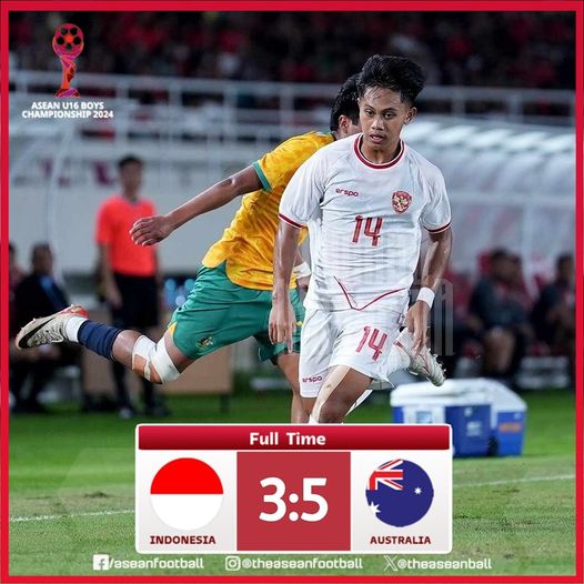 U16 Indonesia hơn người vẫn thua Úc, hẹn Việt Nam tranh hạng 3 Đông Nam Á- Ảnh 1.