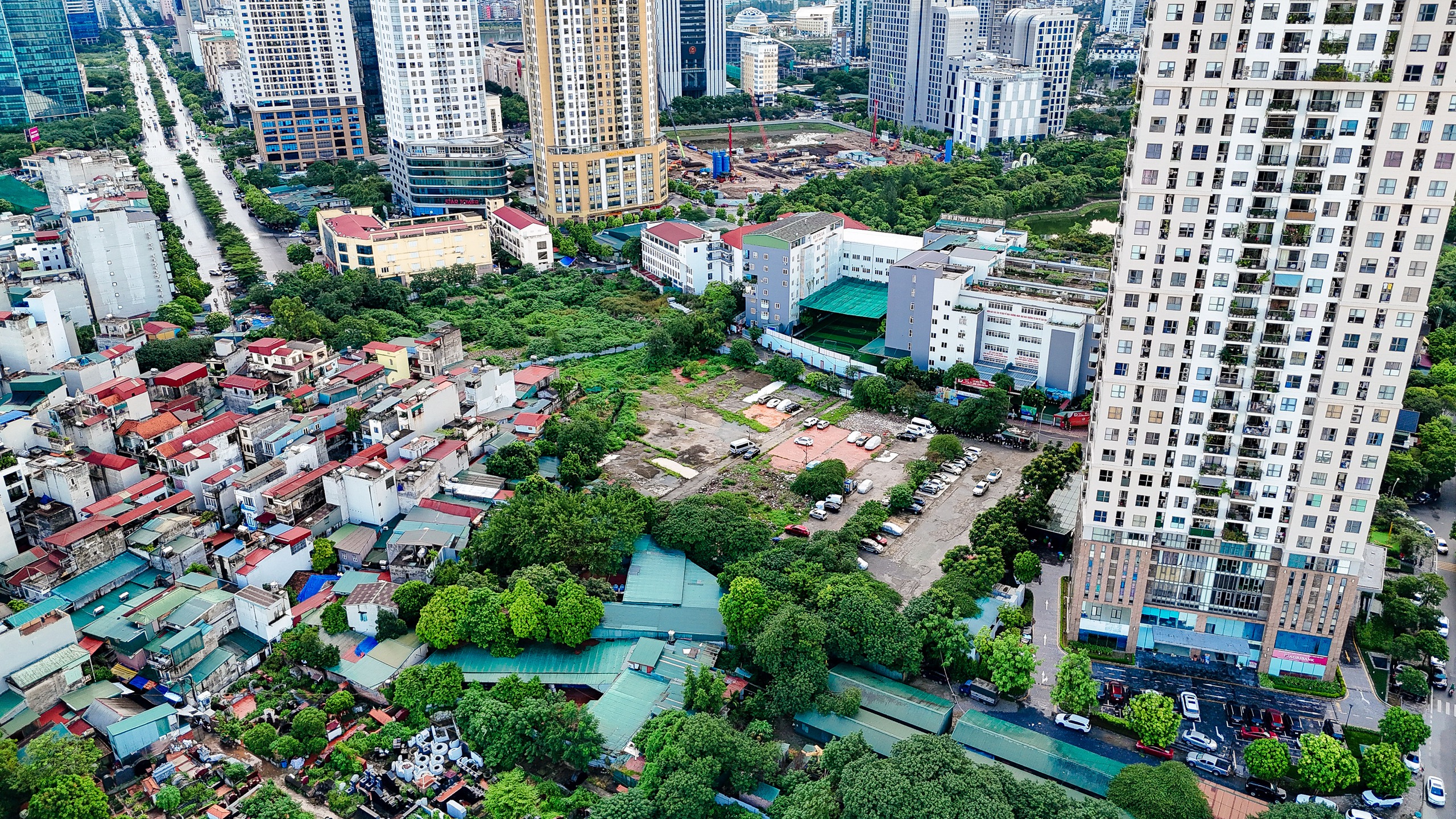 VIDEO: Toàn cảnh khu đất xây 2 tòa tháp chọc trời tại quận Cầu Giấy- Ảnh 3.