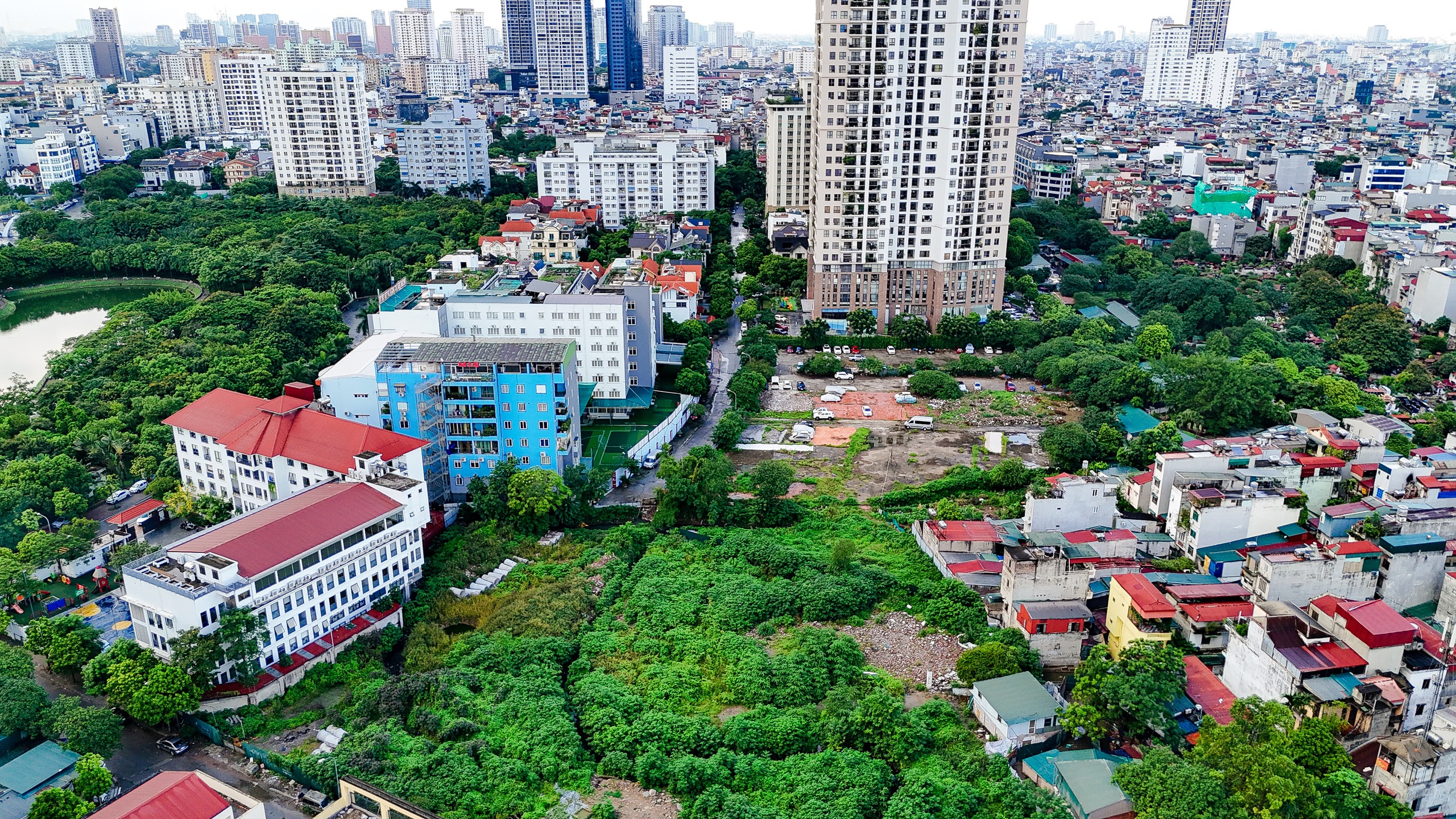 VIDEO: Toàn cảnh khu đất xây 2 tòa tháp chọc trời tại quận Cầu Giấy- Ảnh 10.