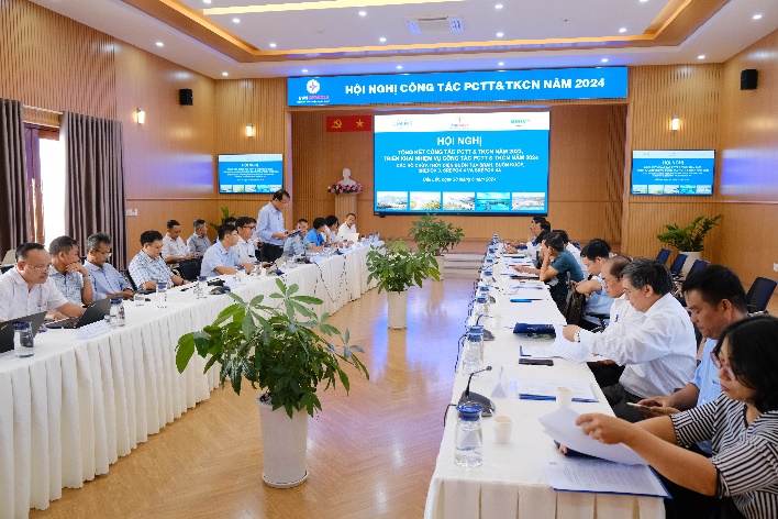 Thủy điện Buôn Kuốp phối hợp tổ chức Hội nghị Công tác PCTT & TKCN năm 2024- Ảnh 1.