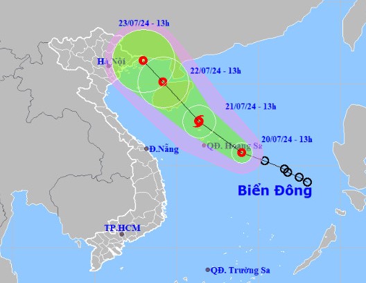 Áp thấp nhiệt đới diễn biến phức tạp, khả năng mạnh lên thành bão- Ảnh 1.