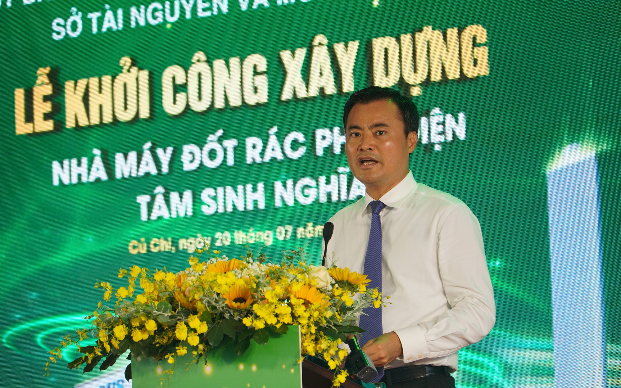 TP HCM: Khởi công nhà máy đốt rác phát điện công suất đến 2.600 tấn/ngày