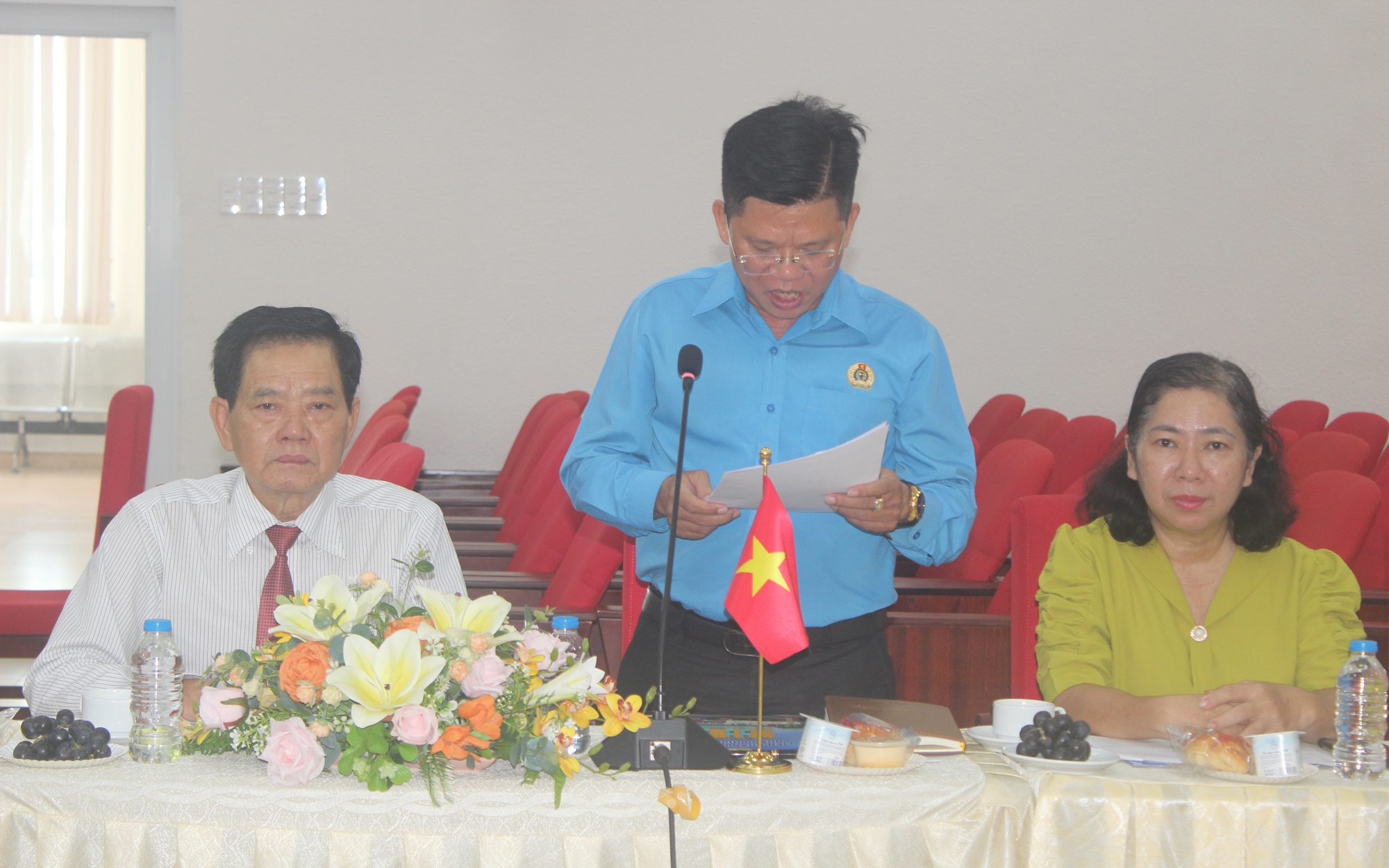 Tổng LĐLĐ Việt Nam tập huấn về công tác tuyền thông cho cán bộ Công đoàn Campuchia - Ảnh 3.