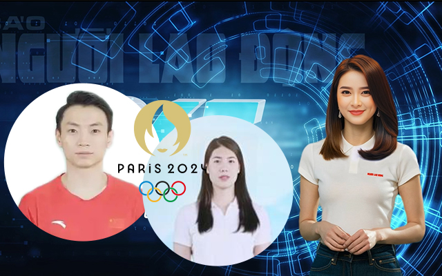 Trung Quốc mang vận động viên AI đến Olympic Paris 2024