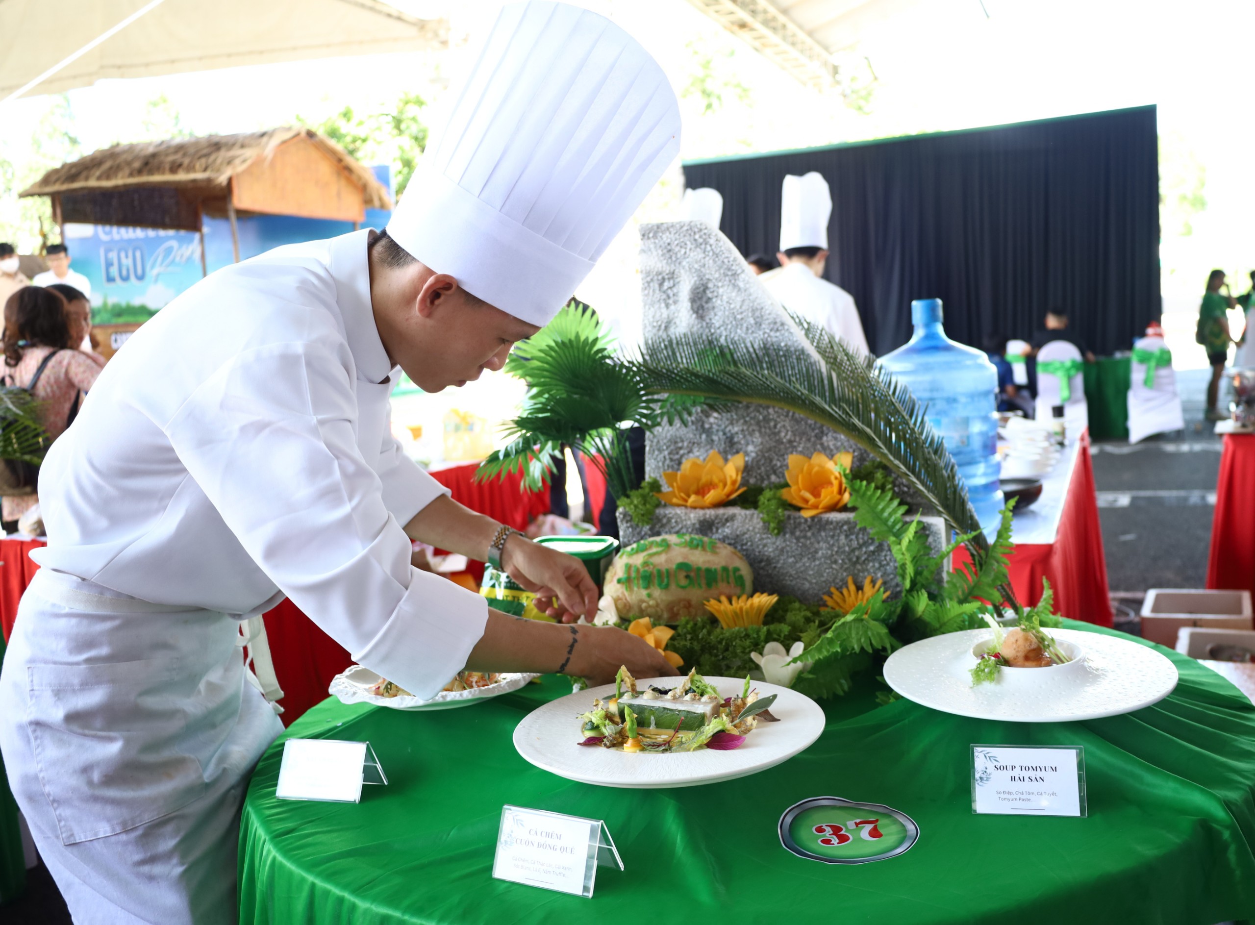 Nhà hàng Công tử Bạc Liêu đoạt giải nhất hội thi ẩm thực Hương sắc Hậu Giang- Ảnh 14.